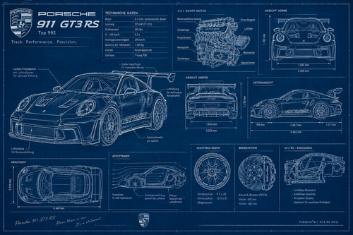 Blueprint Porsche GT3 RS